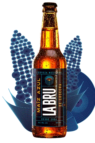 Cerveza Maíz Azul