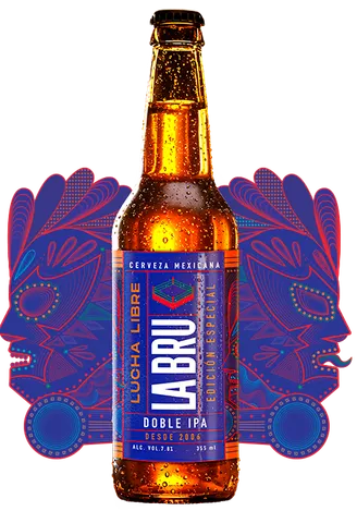Cerveza edición Lucha Libre
